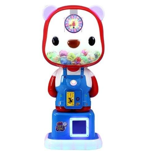 Amusement Game Center 151*38*47CM Coin Operated Plastic Toy Capsule Vending Machine