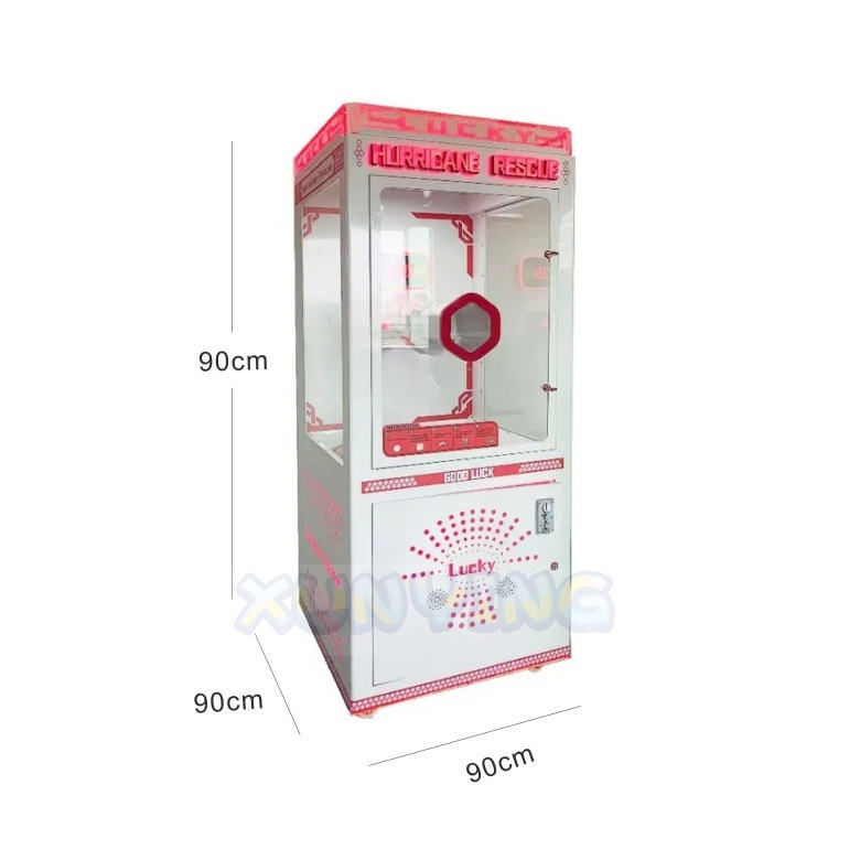 Coin Operated Arcade Game Machine Lucky Cash Grabber For Business With Coin Acceptor